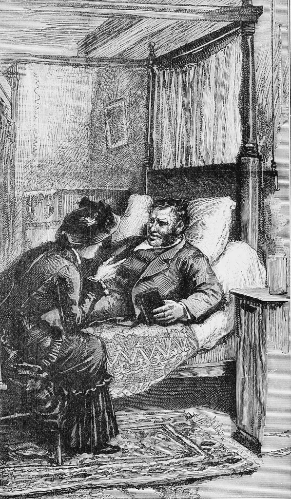 An illustration from Blind love (Volume 1), 1890, leaf 218