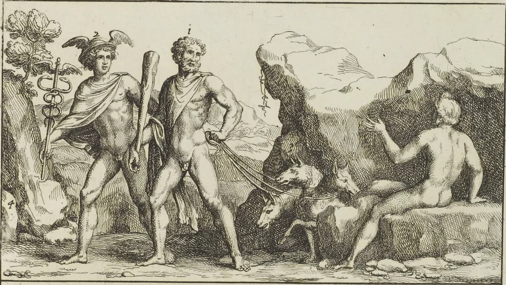 An illustration from Le pitture antiche delle grotte di Roma, e del sepolcro de' Nasonj: disegnate, & intagliate alla similitudine degli antichi originali, 1706, leaf 124