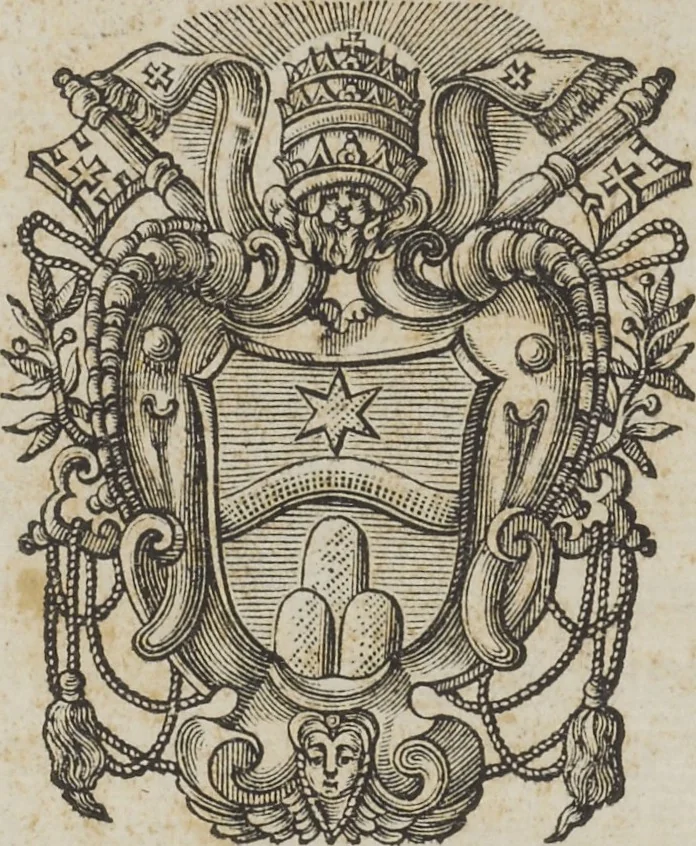 An illustration from Le pitture antiche delle grotte di Roma, e del sepolcro de' Nasonj: disegnate, & intagliate alla similitudine degli antichi originali, 1706, leaf 4