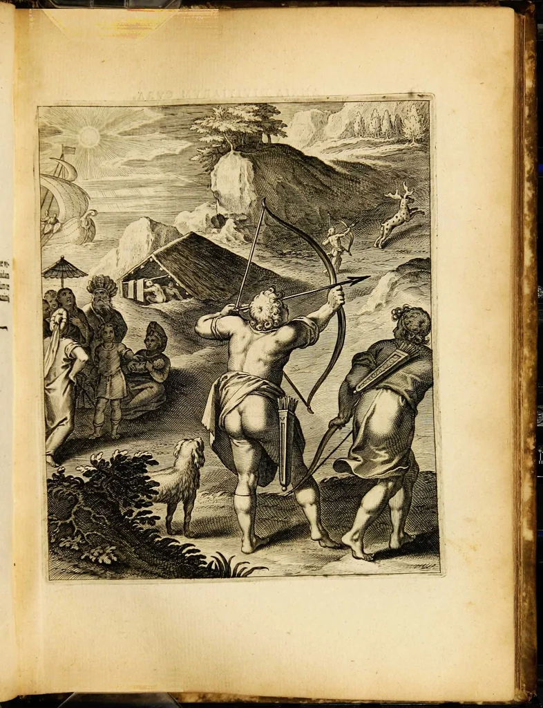 An illustration from Quinti Horatii Flacci emblemata: imaginibus in aes incisis, notisq[ue] illustrata, 1612, leaf 111