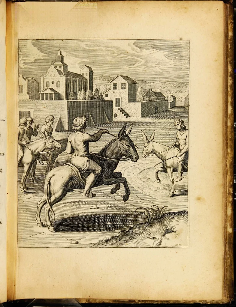 An illustration from Quinti Horatii Flacci emblemata: imaginibus in aes incisis, notisq[ue] illustrata, 1612, leaf 121