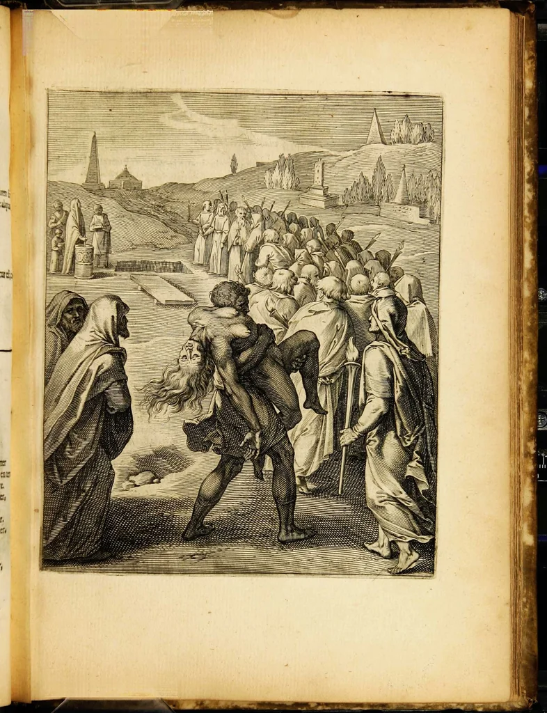 An illustration from Quinti Horatii Flacci emblemata: imaginibus in aes incisis, notisq[ue] illustrata, 1612, leaf 137