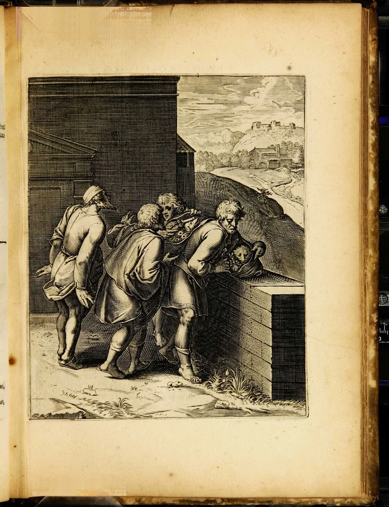 An illustration from Quinti Horatii Flacci emblemata: imaginibus in aes incisis, notisq[ue] illustrata, 1612, leaf 149