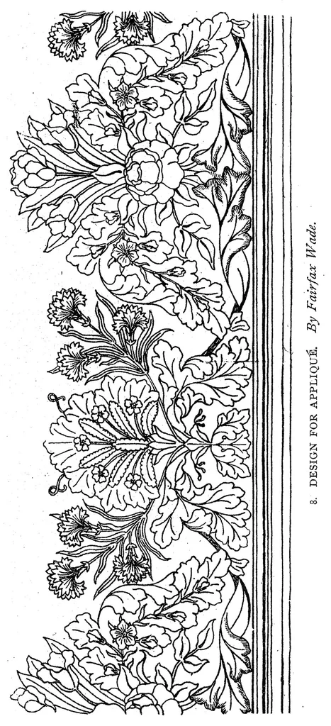 An illustration from Handbook of embroidery, 1880, leaf 102