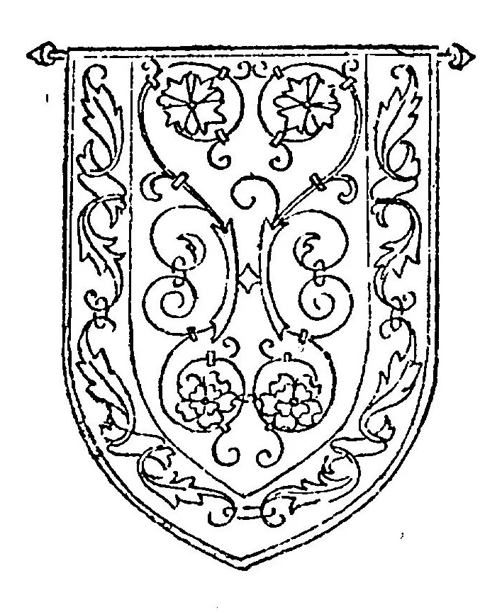An illustration from Handbook of embroidery, 1880, leaf 2