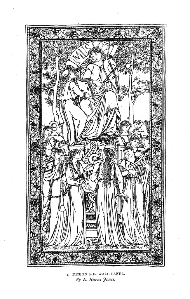 An illustration from Handbook of embroidery, 1880, leaf 90