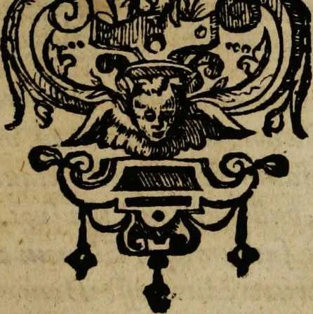 An illustration from Omnia Andreae Alciati v.c. emblemata [electronic resource]: cum commentariis, quibus emblematum omnium aperta origine, mens auctoris explicatur, & obscura omnia dubiáque illustrantur, 1581, leaf 149