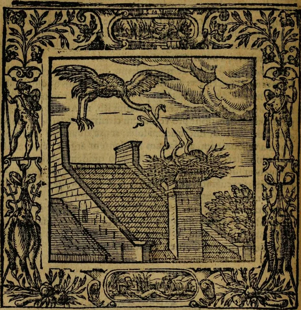 An illustration from Omnia Andreae Alciati v.c. emblemata [electronic resource]: cum commentariis, quibus emblematum omnium aperta origine, mens auctoris explicatur, & obscura omnia dubiáque illustrantur, 1581, leaf 168