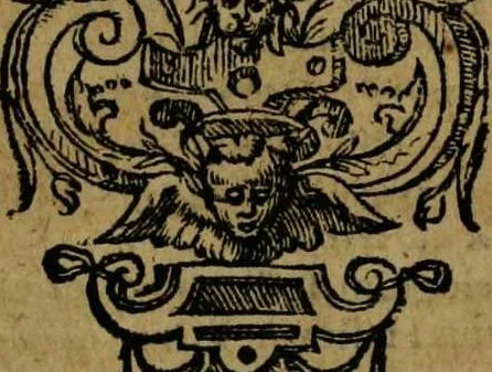 An illustration from Omnia Andreae Alciati v.c. emblemata [electronic resource]: cum commentariis, quibus emblematum omnium aperta origine, mens auctoris explicatur, & obscura omnia dubiáque illustrantur, 1581, leaf 210