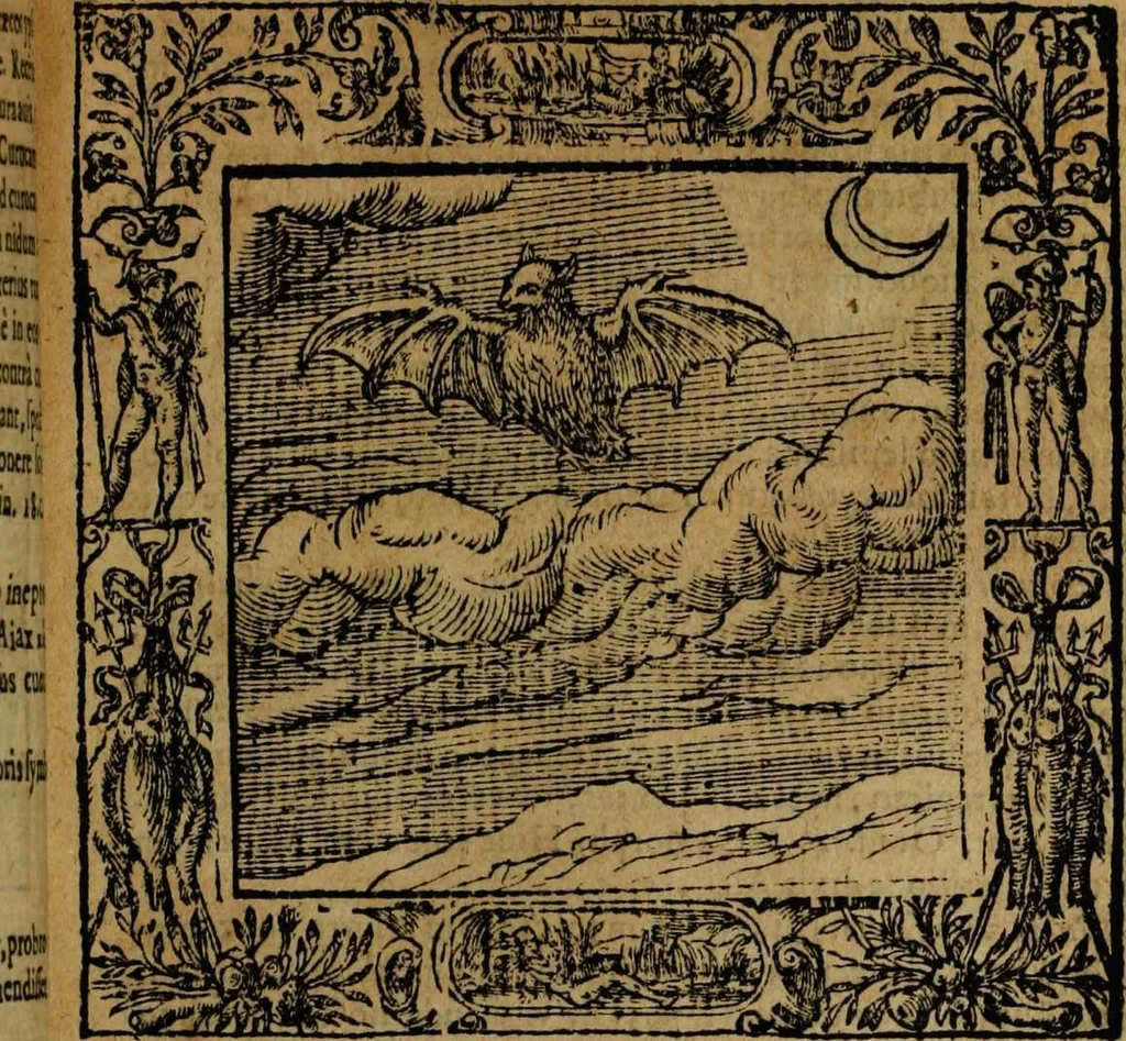 An illustration from Omnia Andreae Alciati v.c. emblemata [electronic resource]: cum commentariis, quibus emblematum omnium aperta origine, mens auctoris explicatur, & obscura omnia dubiáque illustrantur, 1581, leaf 265