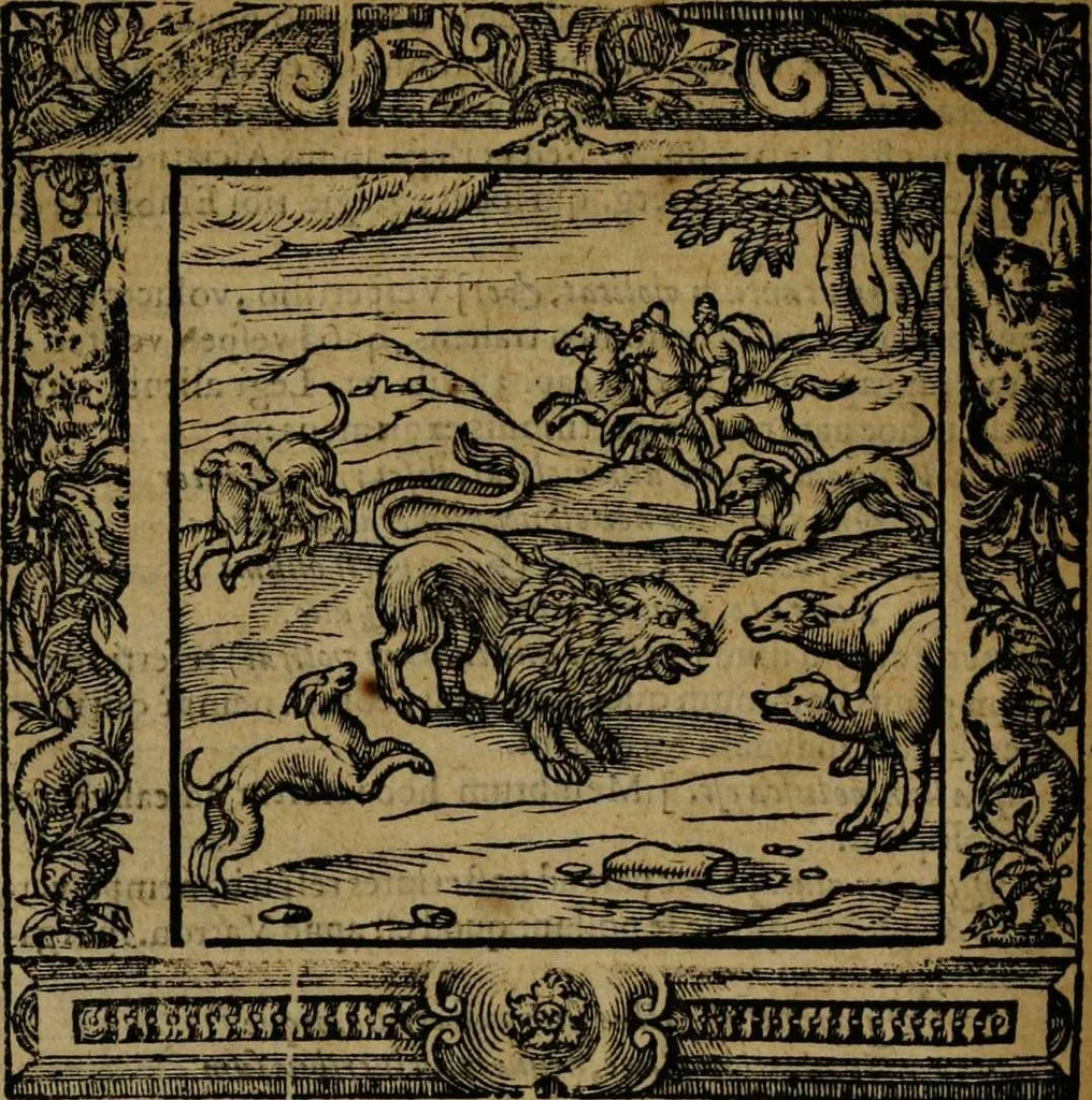 An illustration from Omnia Andreae Alciati v.c. emblemata [electronic resource]: cum commentariis, quibus emblematum omnium aperta origine, mens auctoris explicatur, & obscura omnia dubiáque illustrantur, 1581, leaf 270