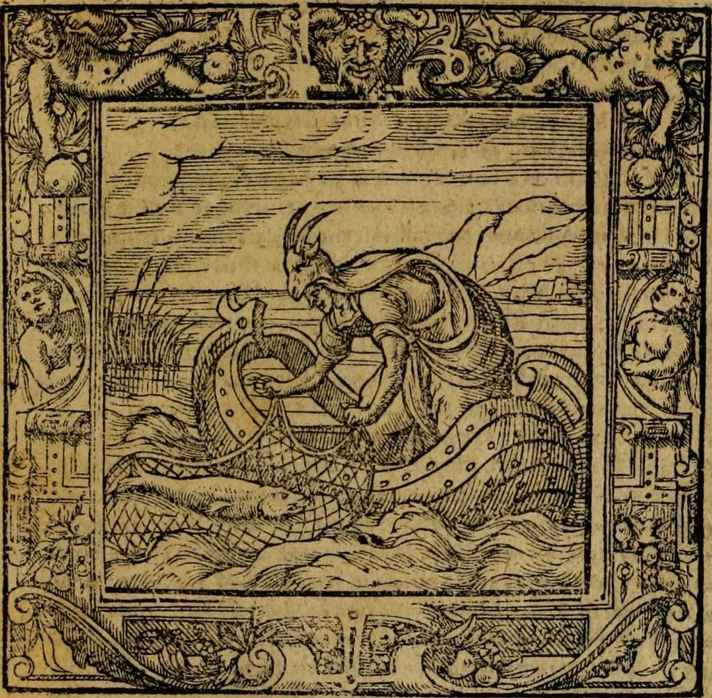 An illustration from Omnia Andreae Alciati v.c. emblemata [electronic resource]: cum commentariis, quibus emblematum omnium aperta origine, mens auctoris explicatur, & obscura omnia dubiáque illustrantur, 1581, leaf 307