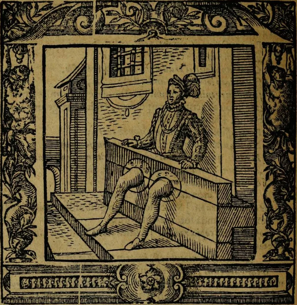 An illustration from Omnia Andreae Alciati v.c. emblemata [electronic resource]: cum commentariis, quibus emblematum omnium aperta origine, mens auctoris explicatur, & obscura omnia dubiáque illustrantur, 1581, leaf 342