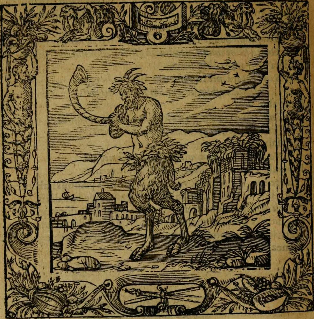 An illustration from Omnia Andreae Alciati v.c. emblemata [electronic resource]: cum commentariis, quibus emblematum omnium aperta origine, mens auctoris explicatur, & obscura omnia dubiáque illustrantur, 1581, leaf 468