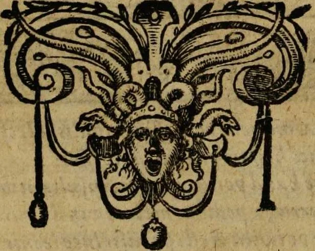 An illustration from Omnia Andreae Alciati v.c. emblemata [electronic resource]: cum commentariis, quibus emblematum omnium aperta origine, mens auctoris explicatur, & obscura omnia dubiáque illustrantur, 1581, leaf 567