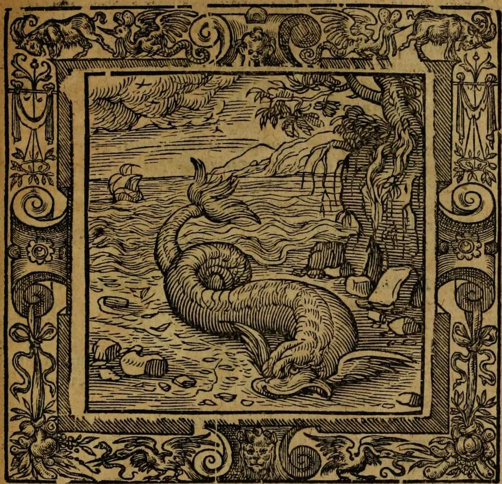 An illustration from Omnia Andreae Alciati v.c. emblemata [electronic resource]: cum commentariis, quibus emblematum omnium aperta origine, mens auctoris explicatur, & obscura omnia dubiáque illustrantur, 1581, leaf 603