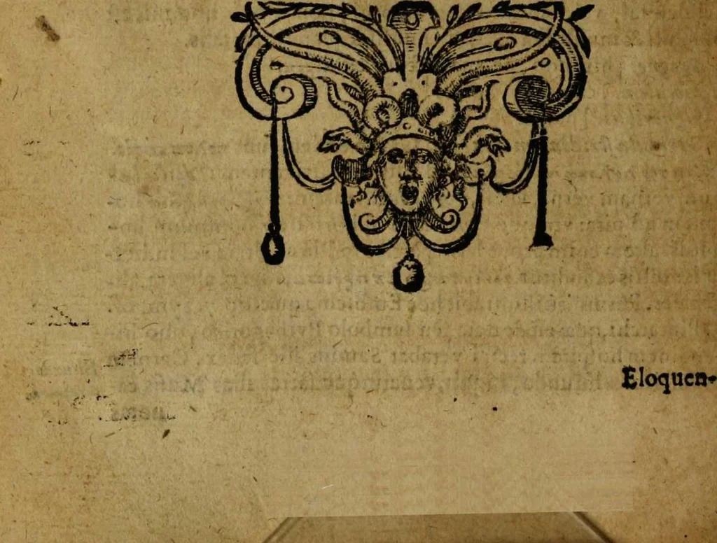 An illustration from Omnia Andreae Alciati v.c. emblemata [electronic resource]: cum commentariis, quibus emblematum omnium aperta origine, mens auctoris explicatur, & obscura omnia dubiáque illustrantur, 1581, leaf 646