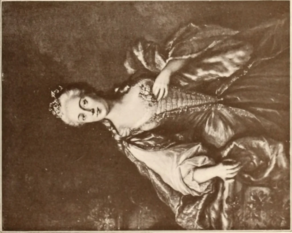 An illustration from Illustrated catalogue of the seventh series of 100 paintings by old masters of the Dutch, Flemish, Italian, French, and English schools, being a portion of the Sedelmeyer Gallery : which contains about 1500 original pictures by ancient and modern artists, 1901, leaf 100