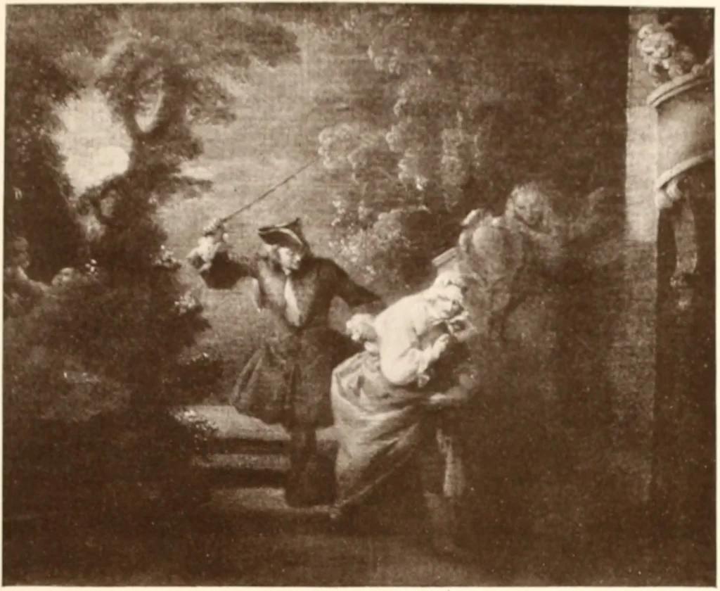 An illustration from Illustrated catalogue of the seventh series of 100 paintings by old masters of the Dutch, Flemish, Italian, French, and English schools, being a portion of the Sedelmeyer Gallery : which contains about 1500 original pictures by ancient and modern artists, 1901, leaf 106