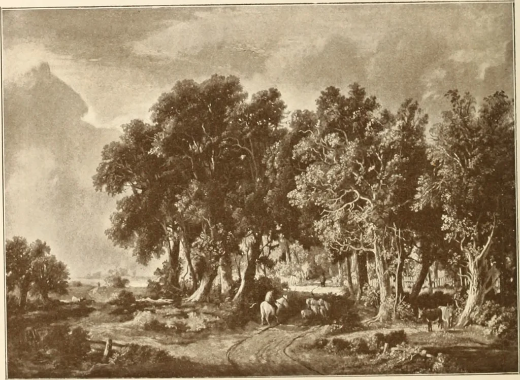 An illustration from Illustrated catalogue of the seventh series of 100 paintings by old masters of the Dutch, Flemish, Italian, French, and English schools, being a portion of the Sedelmeyer Gallery : which contains about 1500 original pictures by ancient and modern artists, 1901, leaf 139