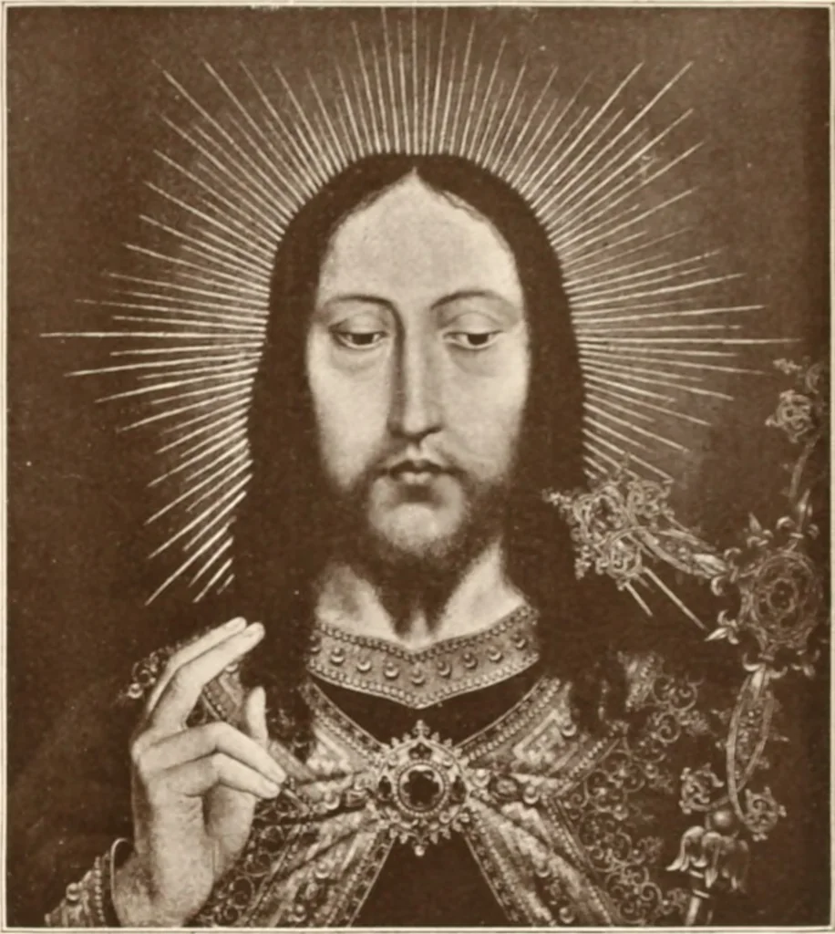 An illustration from Illustrated catalogue of the seventh series of 100 paintings by old masters of the Dutch, Flemish, Italian, French, and English schools, being a portion of the Sedelmeyer Gallery : which contains about 1500 original pictures by ancient and modern artists, 1901, leaf 42