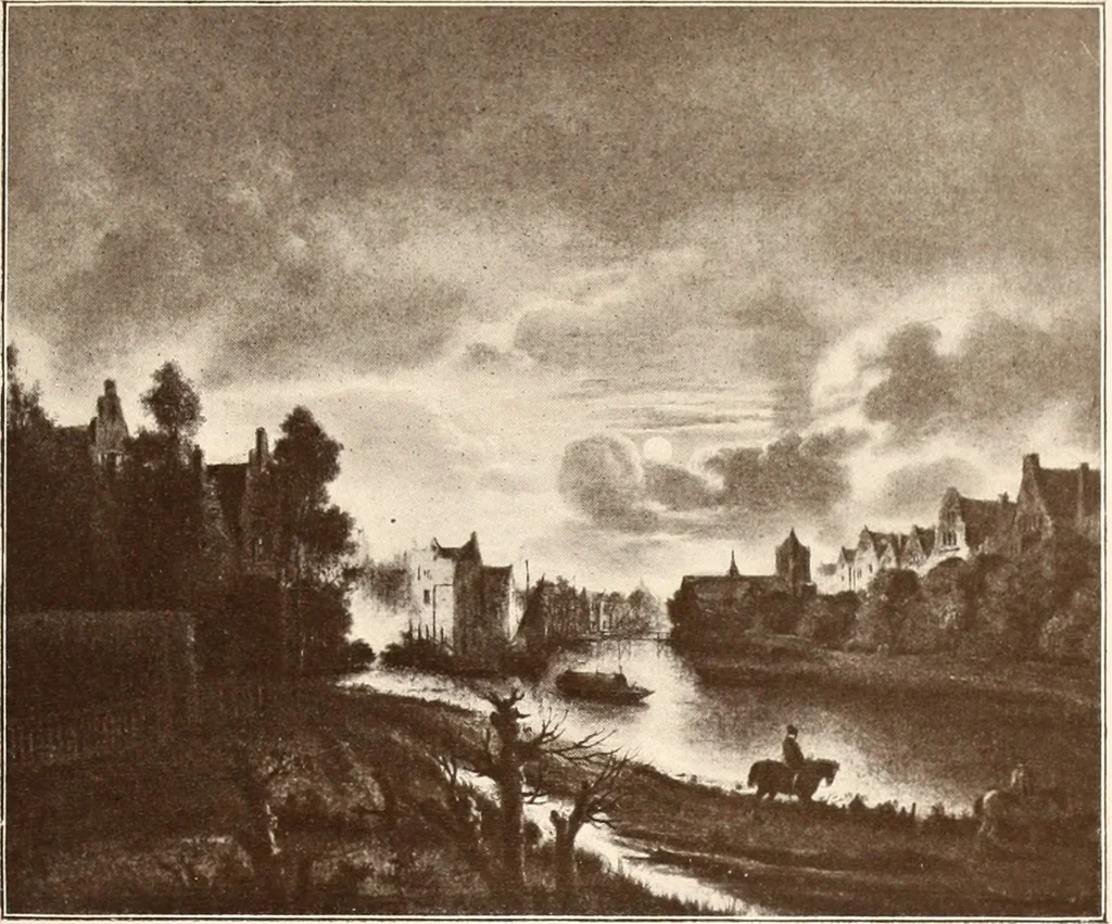 An illustration from Illustrated catalogue of the seventh series of 100 paintings by old masters of the Dutch, Flemish, Italian, French, and English schools, being a portion of the Sedelmeyer Gallery : which contains about 1500 original pictures by ancient and modern artists, 1901, leaf 44