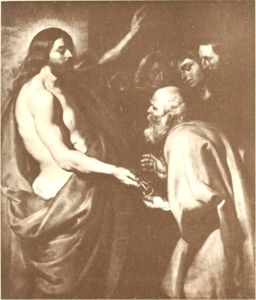 An illustration from Illustrated catalogue of the seventh series of 100 paintings by old masters of the Dutch, Flemish, Italian, French, and English schools, being a portion of the Sedelmeyer Gallery : which contains about 1500 original pictures by ancient and modern artists, 1901, leaf 58