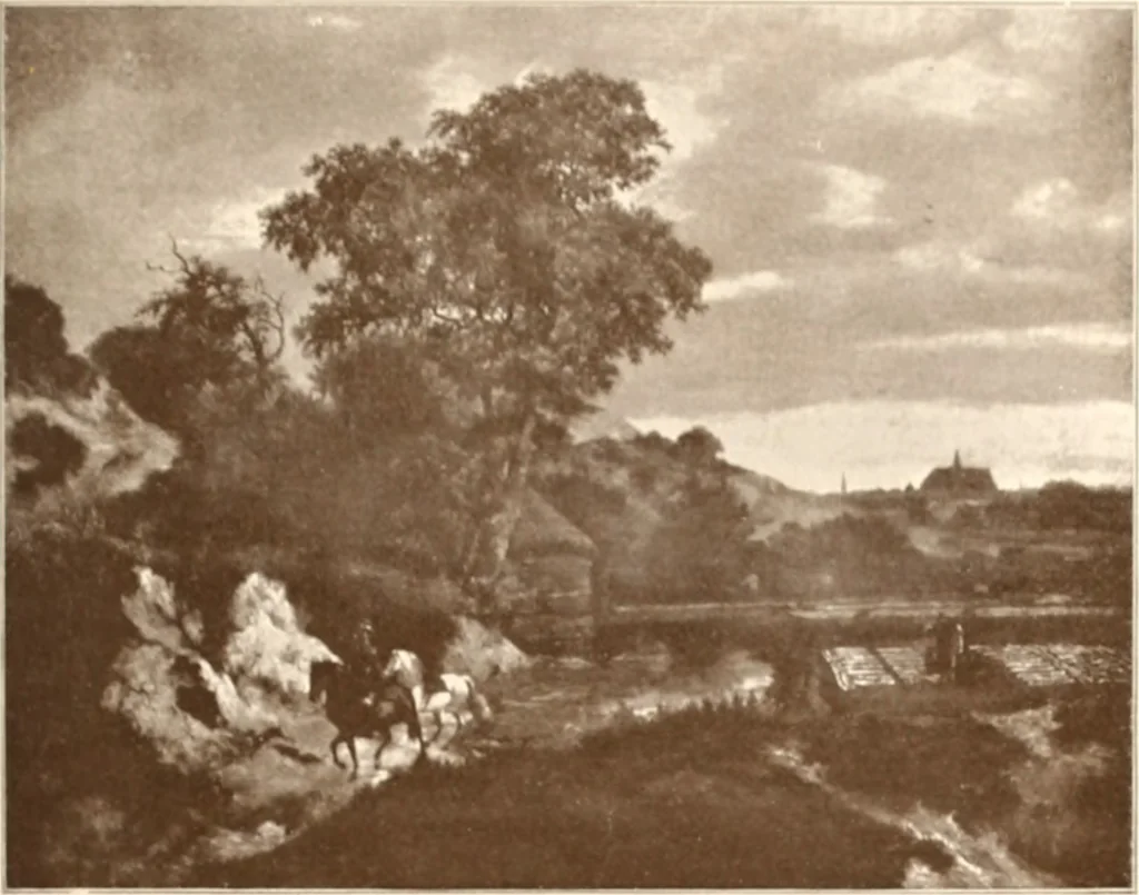 An illustration from Illustrated catalogue of the seventh series of 100 paintings by old masters of the Dutch, Flemish, Italian, French, and English schools, being a portion of the Sedelmeyer Gallery : which contains about 1500 original pictures by ancient and modern artists, 1901, leaf 64