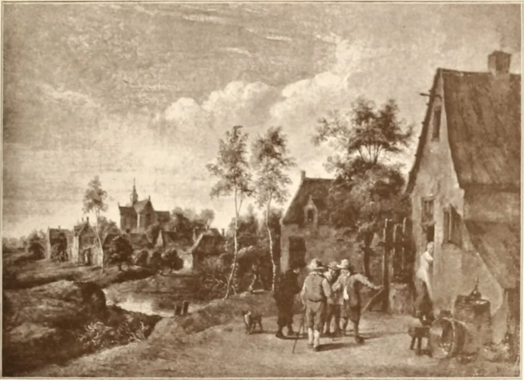 An illustration from Illustrated catalogue of the seventh series of 100 paintings by old masters of the Dutch, Flemish, Italian, French, and English schools, being a portion of the Sedelmeyer Gallery : which contains about 1500 original pictures by ancient and modern artists, 1901, leaf 70