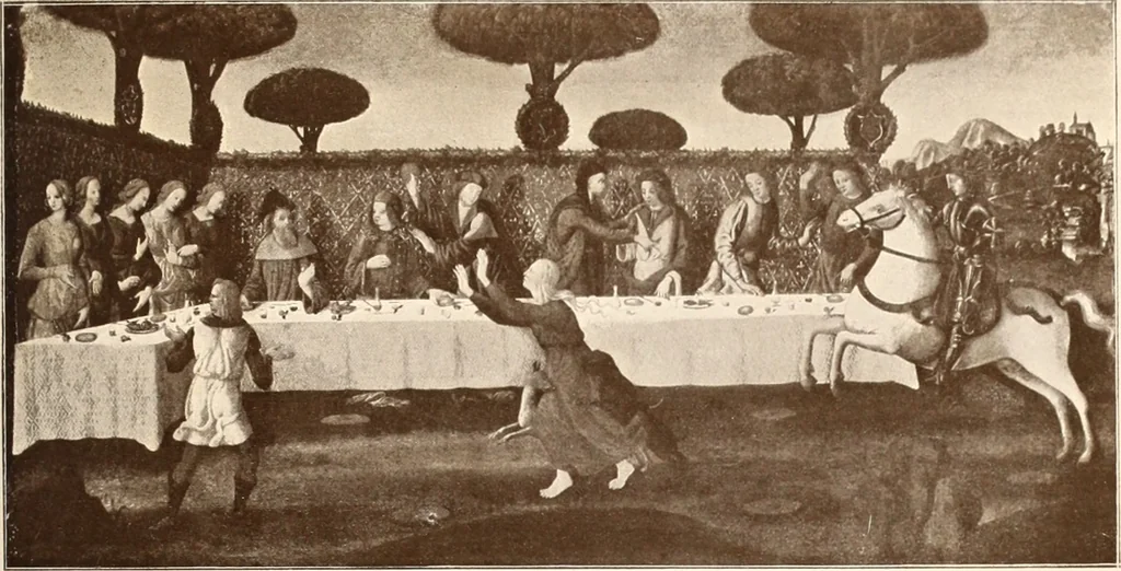 An illustration from Illustrated catalogue of the seventh series of 100 paintings by old masters of the Dutch, Flemish, Italian, French, and English schools, being a portion of the Sedelmeyer Gallery : which contains about 1500 original pictures by ancient and modern artists, 1901, leaf 82