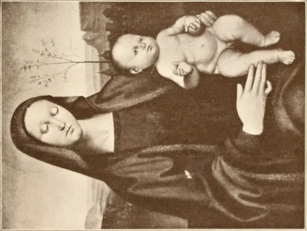 An illustration from Illustrated catalogue of the seventh series of 100 paintings by old masters of the Dutch, Flemish, Italian, French, and English schools, being a portion of the Sedelmeyer Gallery : which contains about 1500 original pictures by ancient and modern artists, 1901, leaf 86
