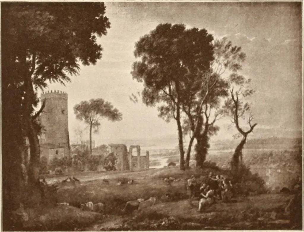 An illustration from Illustrated catalogue of the seventh series of 100 paintings by old masters of the Dutch, Flemish, Italian, French, and English schools, being a portion of the Sedelmeyer Gallery : which contains about 1500 original pictures by ancient and modern artists, 1901, leaf 98