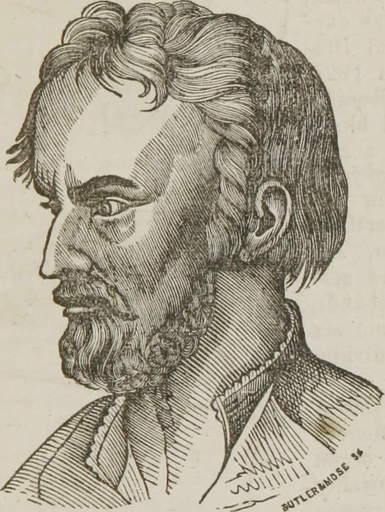 An illustration from Elements of phrenology, 1845, leaf 50