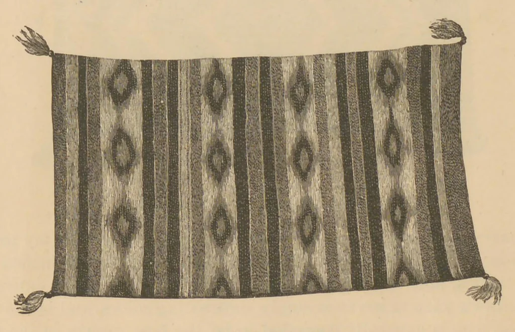 An illustration from Navajo weavers, 1885, leaf 23
