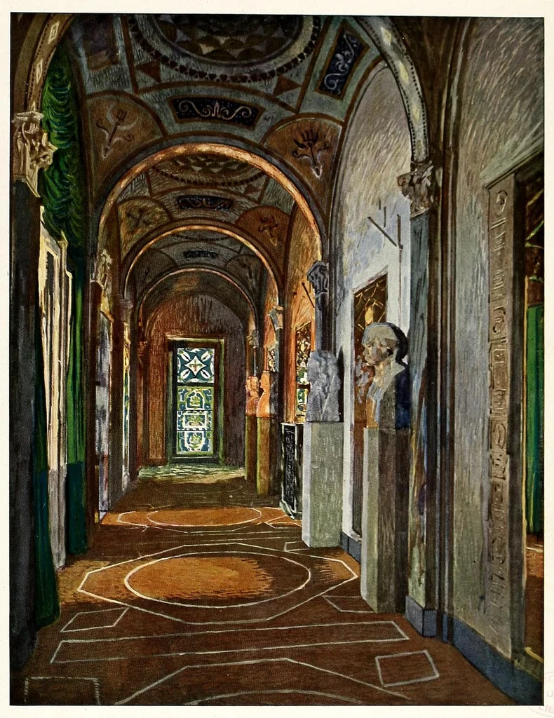 An illustration from 120 intérieurs en couleurs : suite de la couleur dans l'habitation, leaf 13