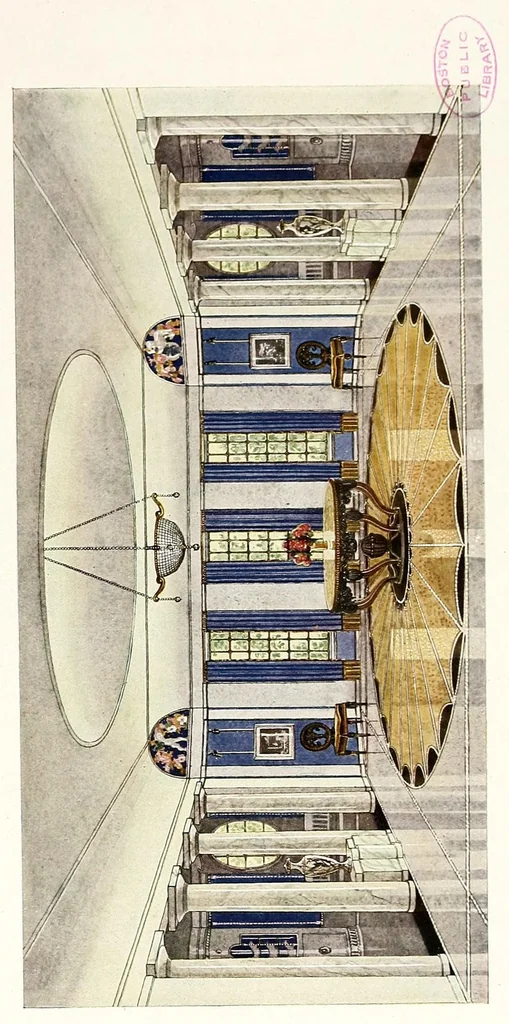 An illustration from 120 intérieurs en couleurs : suite de la couleur dans l'habitation, leaf 227