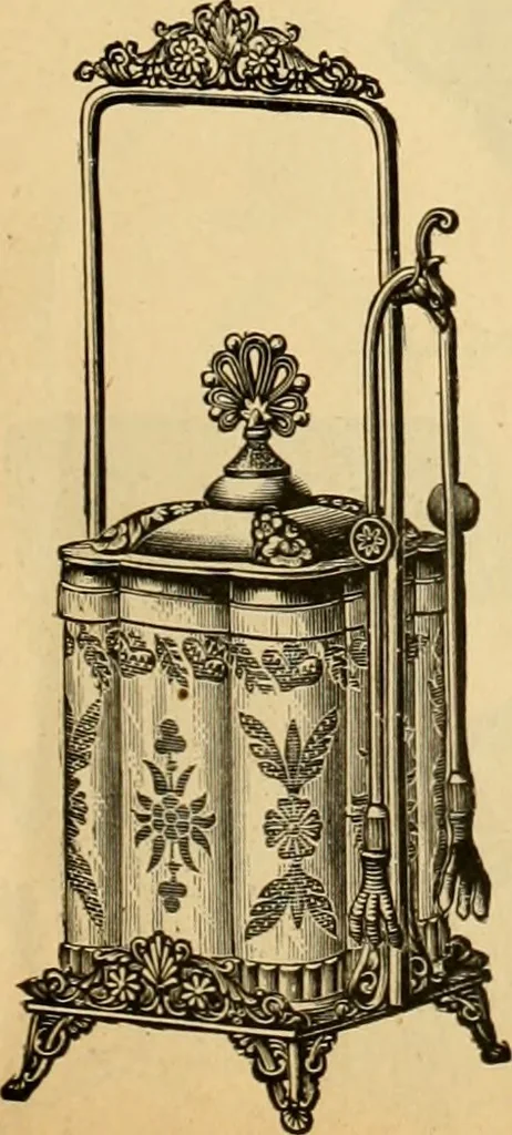 An illustration from 13th annual illustrated catalog, 1889 ... containing illustrations and prices of a few leading and staple styles of diamonds, watches, jewelry, silverware, clocks, canes, umbrellas, opera glasses, gold spectacles, eye glasses, etc., 1889, leaf 106