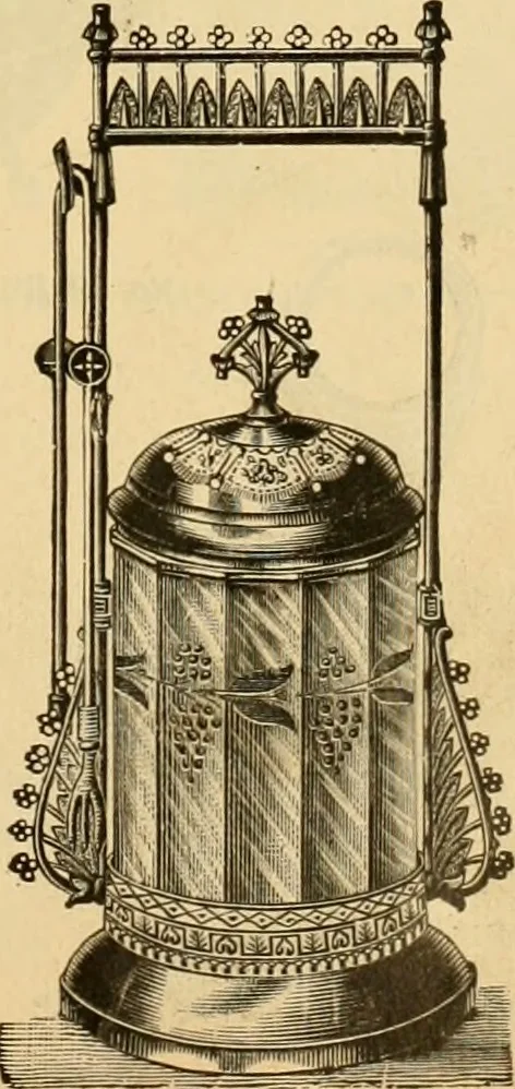 An illustration from 13th annual illustrated catalog, 1889 ... containing illustrations and prices of a few leading and staple styles of diamonds, watches, jewelry, silverware, clocks, canes, umbrellas, opera glasses, gold spectacles, eye glasses, etc., 1889, leaf 106
