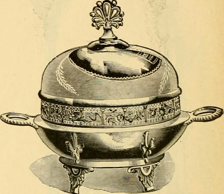 An illustration from 13th annual illustrated catalog, 1889 ... containing illustrations and prices of a few leading and staple styles of diamonds, watches, jewelry, silverware, clocks, canes, umbrellas, opera glasses, gold spectacles, eye glasses, etc., 1889, leaf 107
