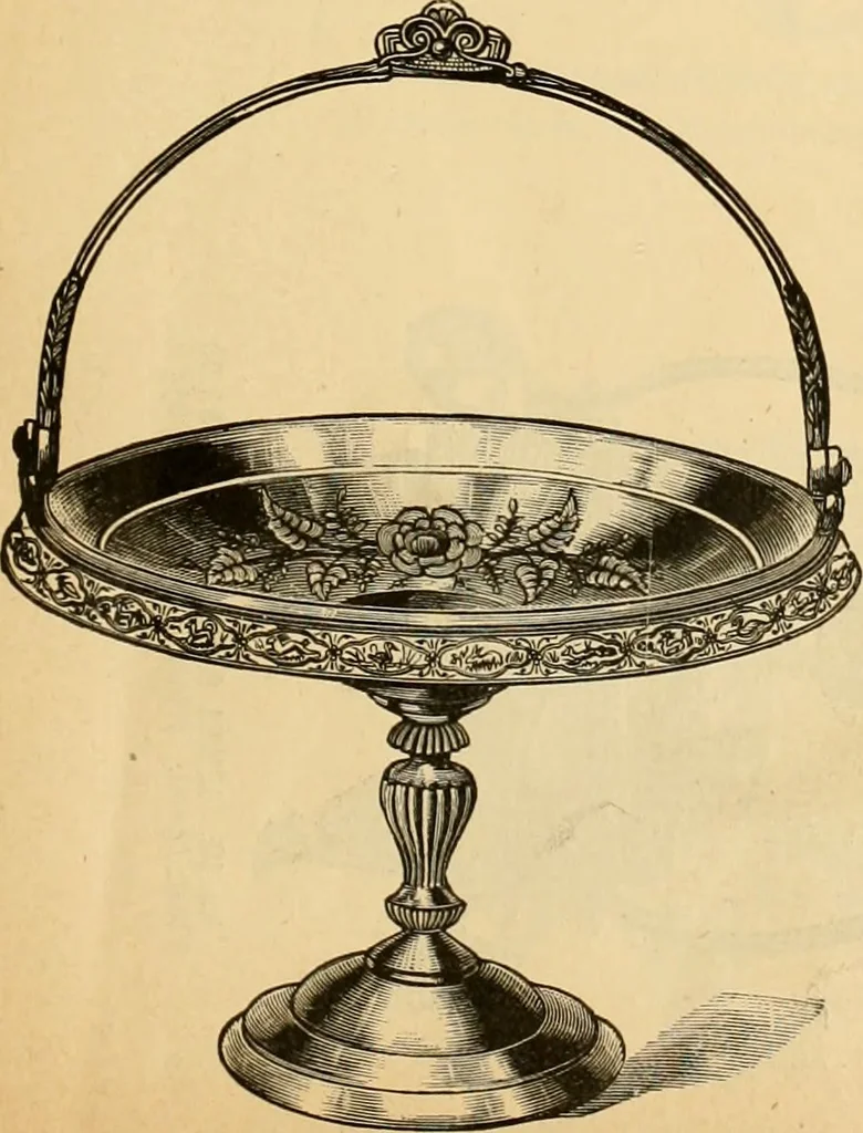 An illustration from 13th annual illustrated catalog, 1889 ... containing illustrations and prices of a few leading and staple styles of diamonds, watches, jewelry, silverware, clocks, canes, umbrellas, opera glasses, gold spectacles, eye glasses, etc., 1889, leaf 112