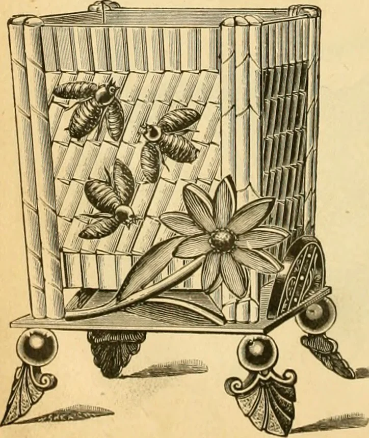 An illustration from 13th annual illustrated catalog, 1889 ... containing illustrations and prices of a few leading and staple styles of diamonds, watches, jewelry, silverware, clocks, canes, umbrellas, opera glasses, gold spectacles, eye glasses, etc., 1889, leaf 115