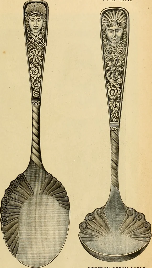 An illustration from 13th annual illustrated catalog, 1889 ... containing illustrations and prices of a few leading and staple styles of diamonds, watches, jewelry, silverware, clocks, canes, umbrellas, opera glasses, gold spectacles, eye glasses, etc., 1889, leaf 126