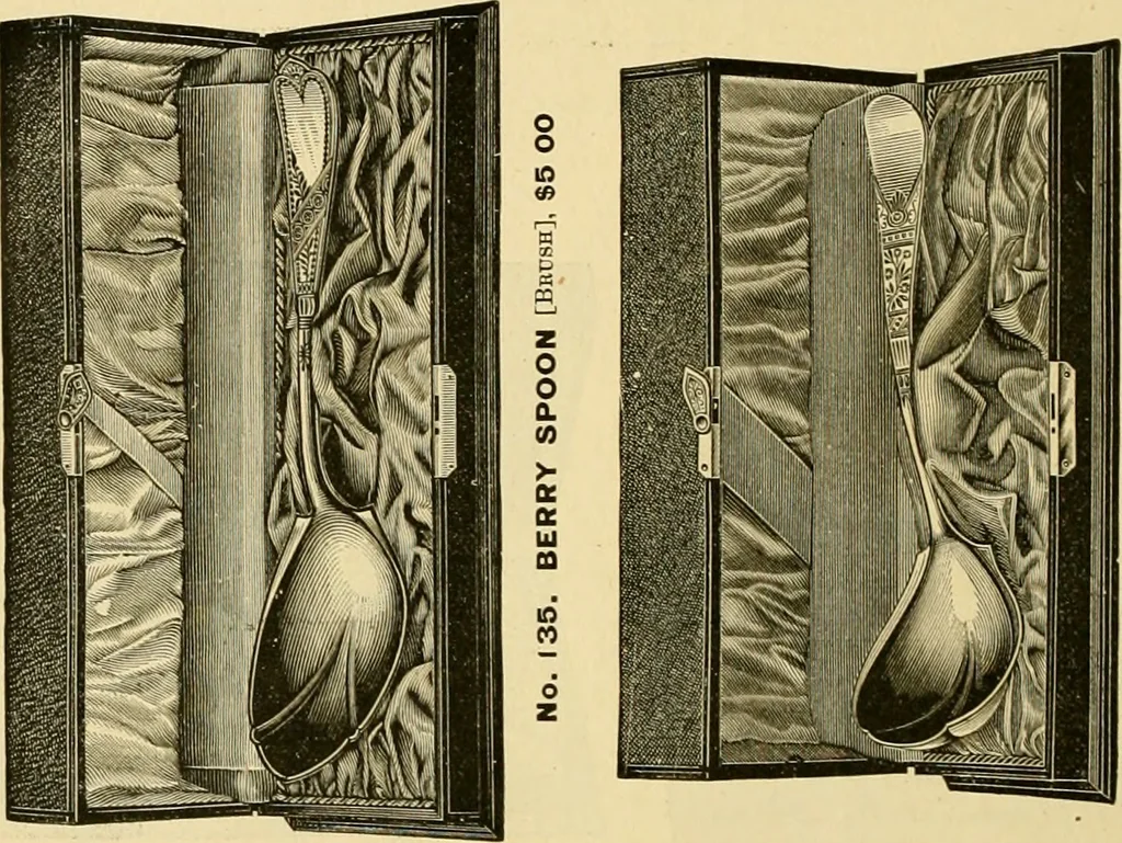 An illustration from 13th annual illustrated catalog, 1889 ... containing illustrations and prices of a few leading and staple styles of diamonds, watches, jewelry, silverware, clocks, canes, umbrellas, opera glasses, gold spectacles, eye glasses, etc., 1889, leaf 133