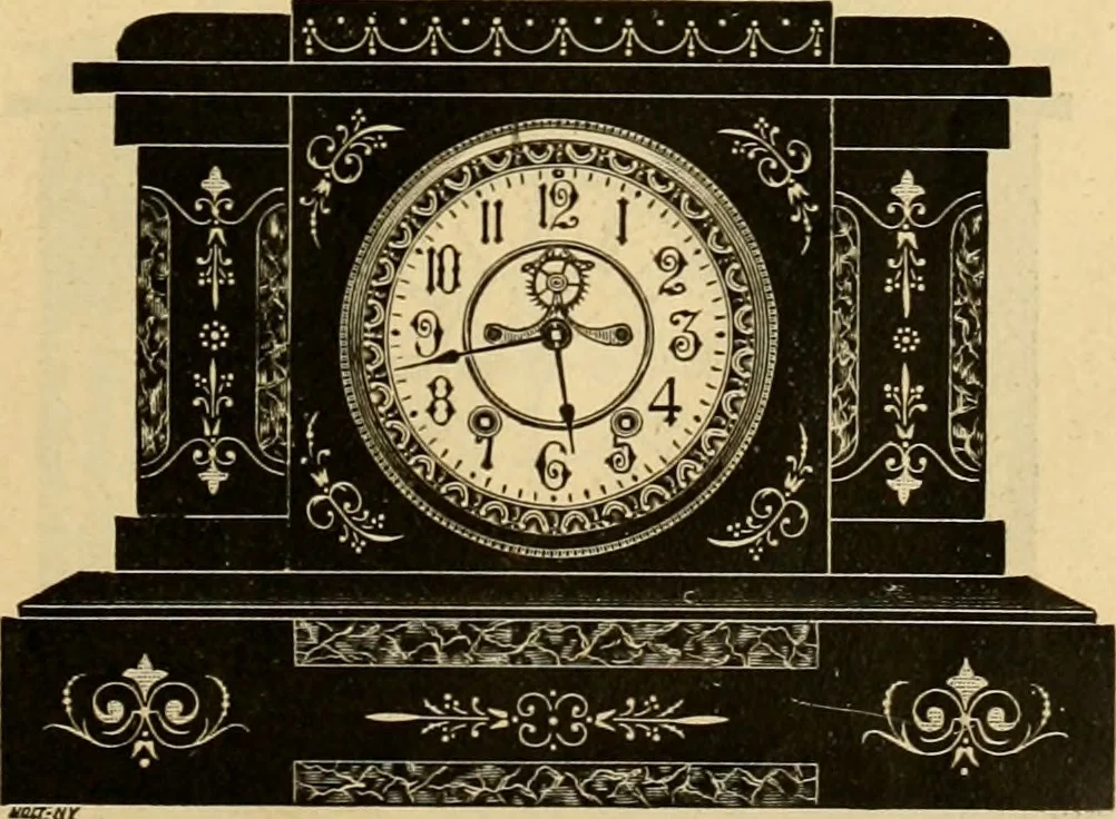 An illustration from 13th annual illustrated catalog, 1889 ... containing illustrations and prices of a few leading and staple styles of diamonds, watches, jewelry, silverware, clocks, canes, umbrellas, opera glasses, gold spectacles, eye glasses, etc., 1889, leaf 152