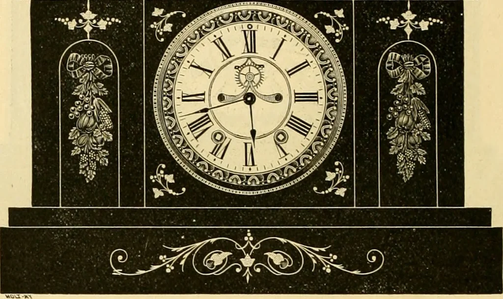 An illustration from 13th annual illustrated catalog, 1889 ... containing illustrations and prices of a few leading and staple styles of diamonds, watches, jewelry, silverware, clocks, canes, umbrellas, opera glasses, gold spectacles, eye glasses, etc., 1889, leaf 153