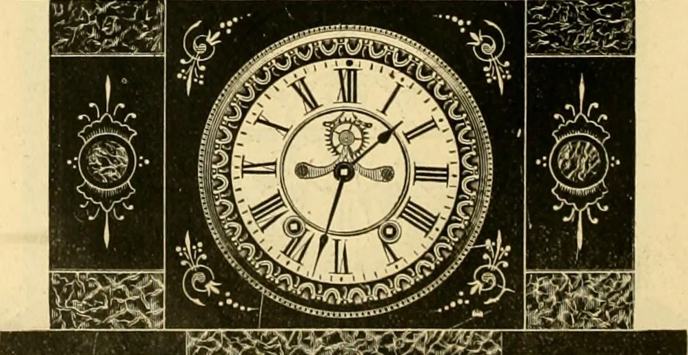 An illustration from 13th annual illustrated catalog, 1889 ... containing illustrations and prices of a few leading and staple styles of diamonds, watches, jewelry, silverware, clocks, canes, umbrellas, opera glasses, gold spectacles, eye glasses, etc., 1889, leaf 155
