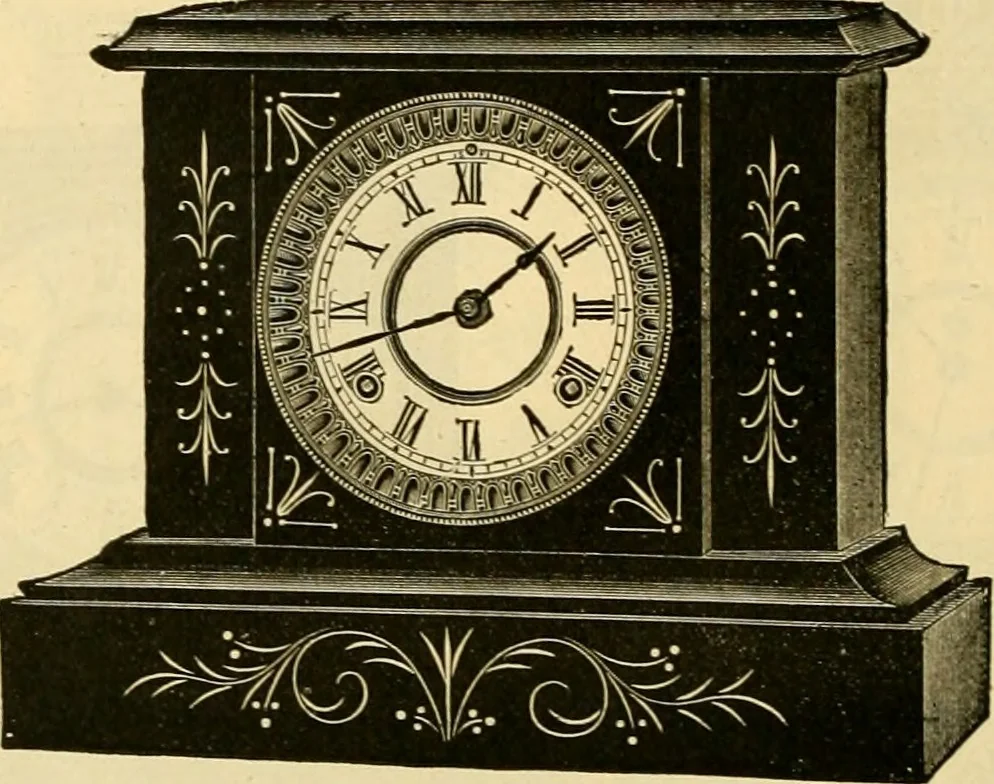An illustration from 13th annual illustrated catalog, 1889 ... containing illustrations and prices of a few leading and staple styles of diamonds, watches, jewelry, silverware, clocks, canes, umbrellas, opera glasses, gold spectacles, eye glasses, etc., 1889, leaf 159