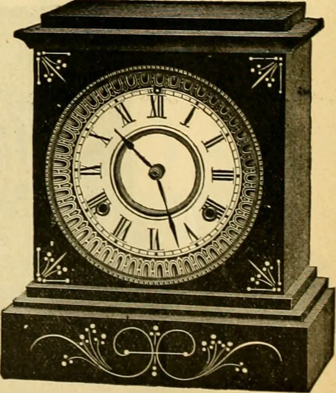 An illustration from 13th annual illustrated catalog, 1889 ... containing illustrations and prices of a few leading and staple styles of diamonds, watches, jewelry, silverware, clocks, canes, umbrellas, opera glasses, gold spectacles, eye glasses, etc., 1889, leaf 159