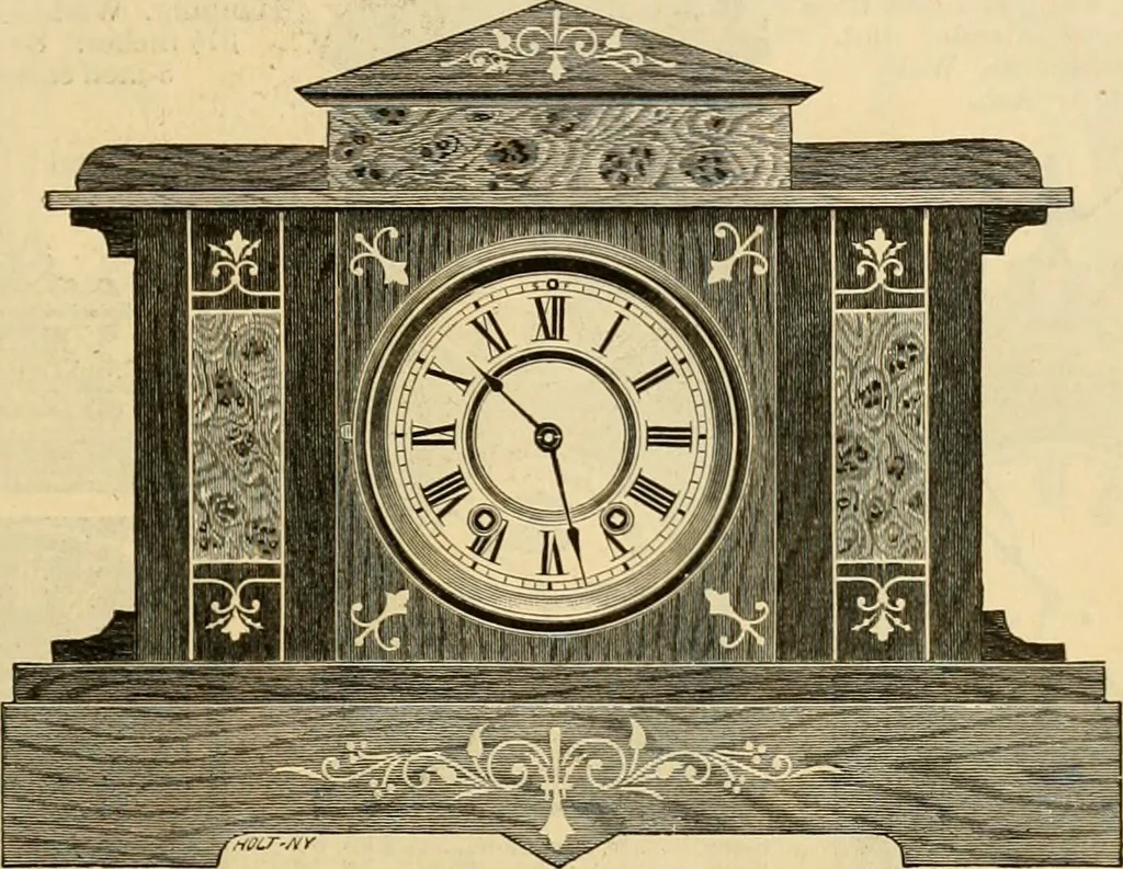 An illustration from 13th annual illustrated catalog, 1889 ... containing illustrations and prices of a few leading and staple styles of diamonds, watches, jewelry, silverware, clocks, canes, umbrellas, opera glasses, gold spectacles, eye glasses, etc., 1889, leaf 162