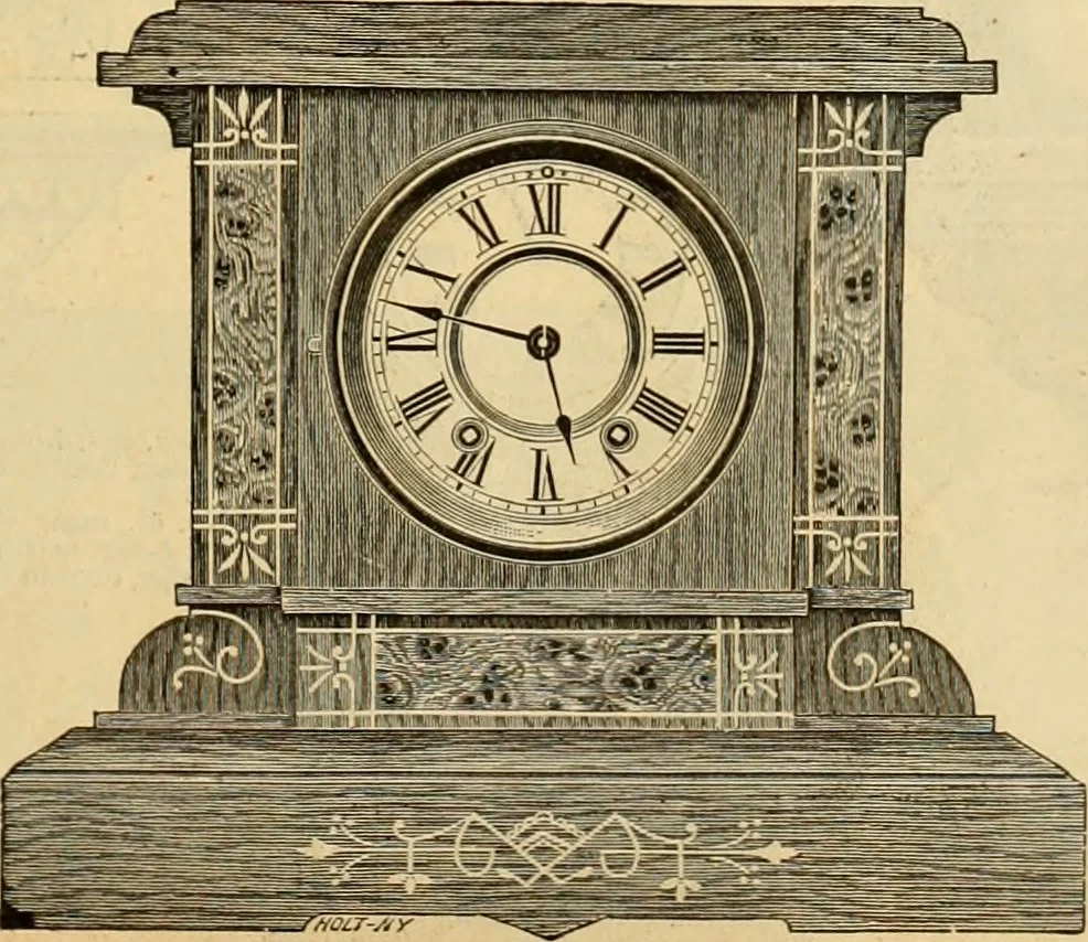 An illustration from 13th annual illustrated catalog, 1889 ... containing illustrations and prices of a few leading and staple styles of diamonds, watches, jewelry, silverware, clocks, canes, umbrellas, opera glasses, gold spectacles, eye glasses, etc., 1889, leaf 162